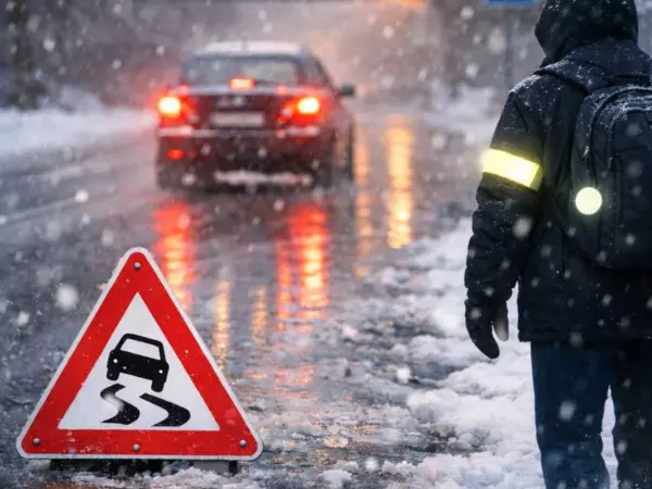 Фото к материалу: В Ростовской области водителей предупредили о гололедице