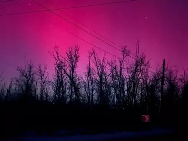 Фото к материалу: Жители Ростова 20 января смогут еще раз увидеть полярное сияние