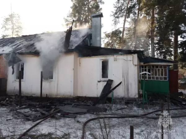 Фото к материалу: В Ростовской области пенсионер погиб на пожаре под Новый год