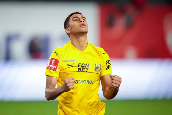 Фото к материалу: Игрок «Ростова» Эяд Эль-Аскалани спустя полтора года после травмы вышел на поле