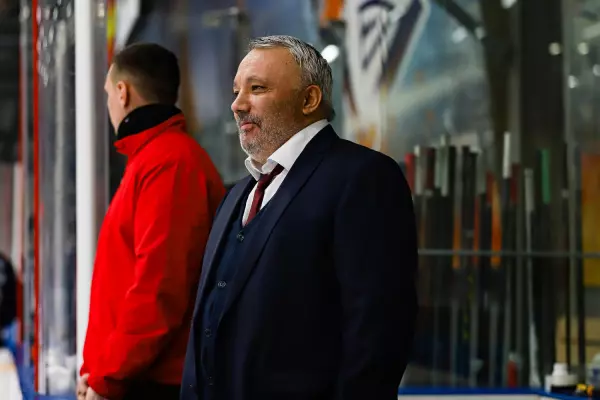 Фото к материалу: Хотели победить: главный тренер ХК «Ростов» остался доволен победной игрой с «Магниткой»