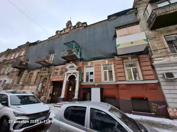 Фото к материалу: В Ростове в доходном доме Котлярова проведут противоаварийные и консервационные работы 