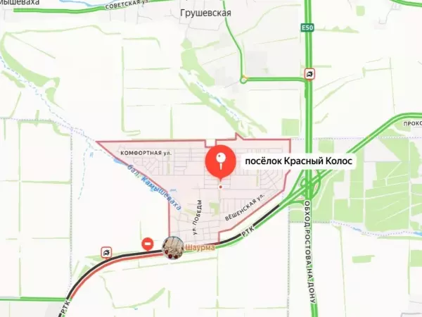 Фото к материалу: На трассе в Ростовской области из-за ДТП собирается пробка