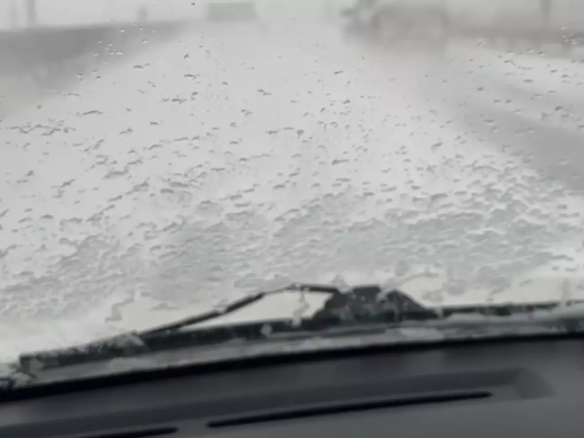 Водителей Ростовской области предупредили о снегопаде на трассе М-4 «Дон»