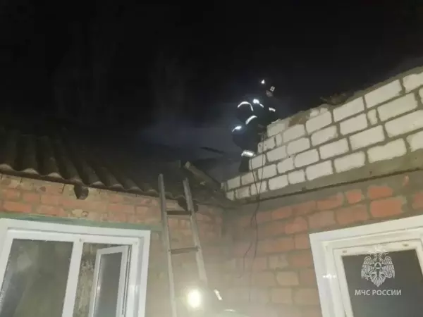 Фото к материалу: В Ростовской области при пожаре в частном доме погиб пенсионер