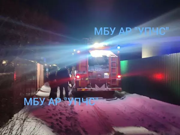 Фото к материалу: В Аксайском районе в СНТ «Алмаз» сгорела баня