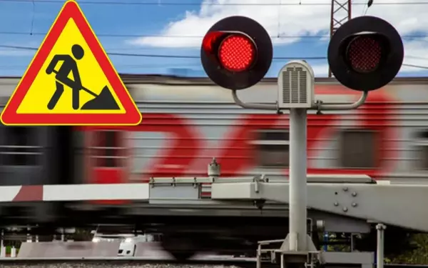 Фото к материалу: На Дону 2 марта на четыре часа ограничат движение на железнодорожном переезде