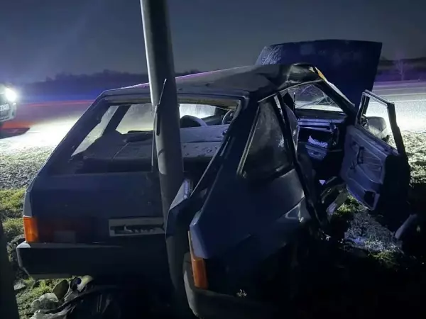 Фото к материалу: В Ростовской области в ДТП с грузовиком пострадали два человека