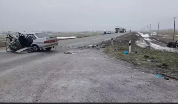 Фото к материалу: В Ростовской области в ДТП пострадали пять человек, двое из них – дети
