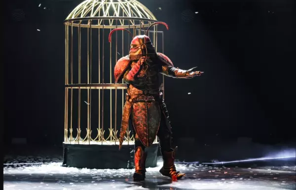 Фото к материалу: Муж Анастасии Костенко решил попробовать себя в роли певца в шоу «Маска»