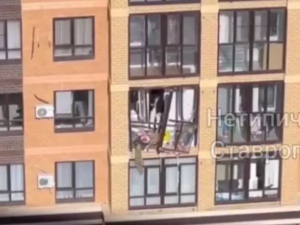 Фото к материалу: В многоэтажке Ставрополя произошел взрыв из-за разгерметизации газового баллона