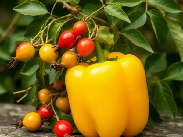 Фото к материалу: Шиповник и болгарский перец: врач из Ростовской области назвала неожиданные источники витамина С