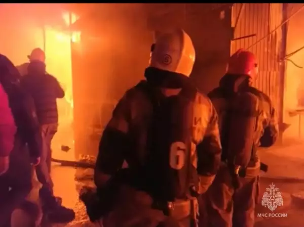 Фото к материалу: Пожарные в Ростовской области за сутки потушили семь пожаров и спасли человека