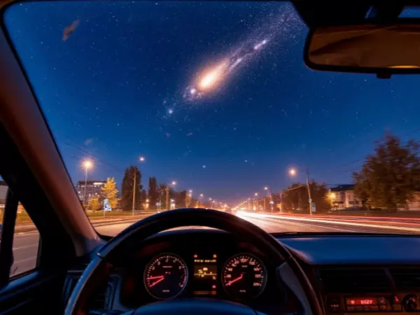 Полуметровый метеорит пролетел над Ростовской областью ночью 11 марта