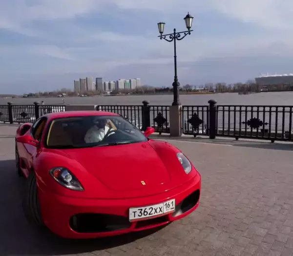 Николай Василенко заплатит две тысяч штрафа после покатушек на «Феррари» на Набережной Ростова