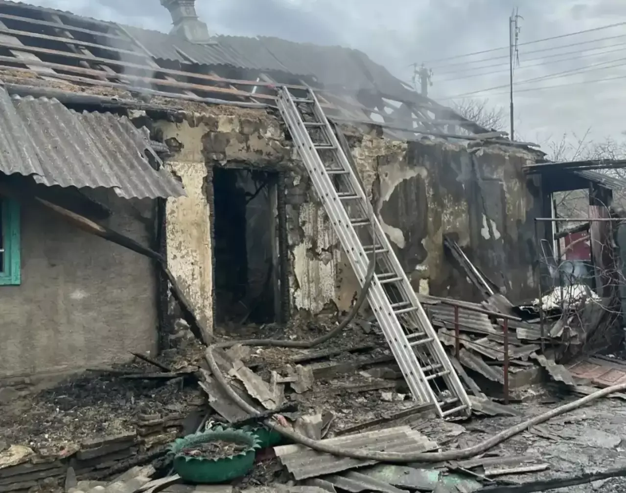 В Ростовской области 75-летний мужчина погиб при пожаре