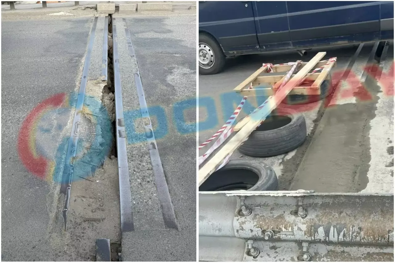 Житель Батайска перекрыл Горбатый мост и начал ремонтировать путепровод сам