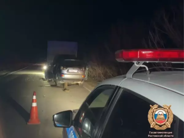 Фото к материалу: На трассе в Ростовской области один человек погиб и один пострадал в ДТП