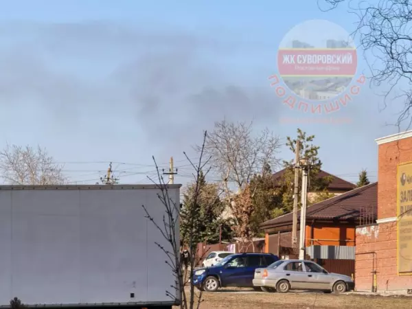 Фото к материалу: Еще один крупный ландшафтный пожар потушили под Ростовом