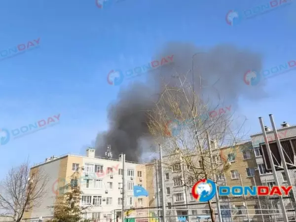 Фото к материалу: Жителей Батайска напугали клубы дыма в западной части города