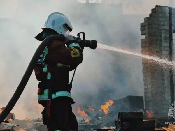 Фото к материалу: За сутки для тушения пожаров в Ростовской области потребовались почти 150 человек