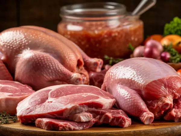 Фото к материалу: На Дону предприниматель из свинины и курицы производил индейку и свиной шпик