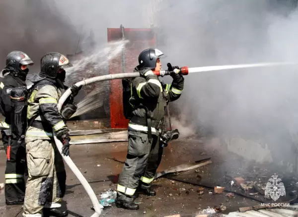 Фото к материалу: В Ростовской области за сутки 9 марта потушили 11 техногенных пожаров