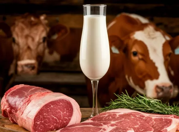 Фото к материалу: На Дону ввели ограничения на перемещение молока и скота из-за инфекционных болезней в стране