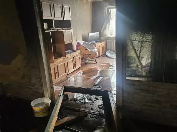 Фото к материалу: В Ростове при пожаре в квартире погиб 83-летний мужчина