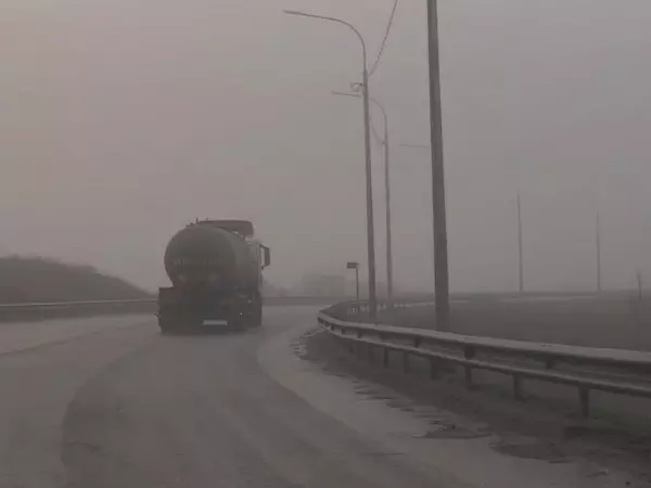 Фото к материалу: Донские водители заметили густой туман на трассе Волгодонск — Цимлянск