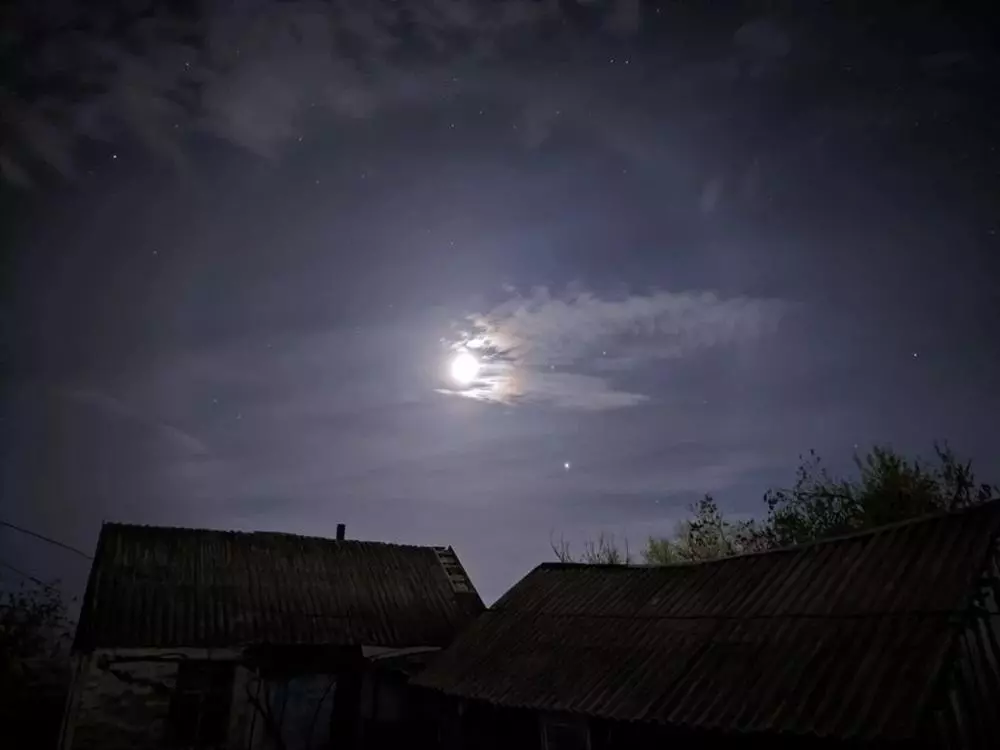 Жители Ростовской области наблюдали гало в ночь на 24 апреля 