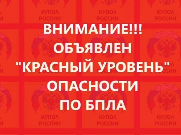 Таганрог и близлежащие: В Ростовской области объявили красный уровень опасности по БПЛА