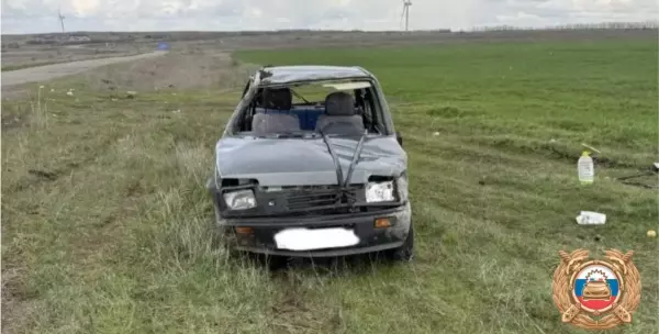 Фото к материалу: Разбился насмерть: в Ростовской области водитель «Оки» вылетел с дороги в кювет
