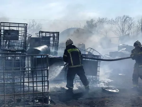 Фото к материалу: За сутки в Ростовской области потушили 12 пожаров