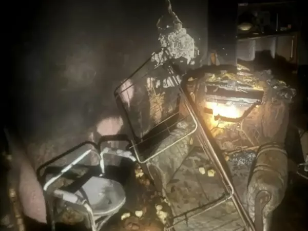 Фото к материалу: На смертельном пожаре в Батайске пострадал сын погибшей пенсионерки