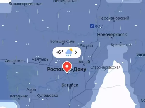 Фото к материалу: Донских водителей предупредили о скользкой дороге из-за дождя