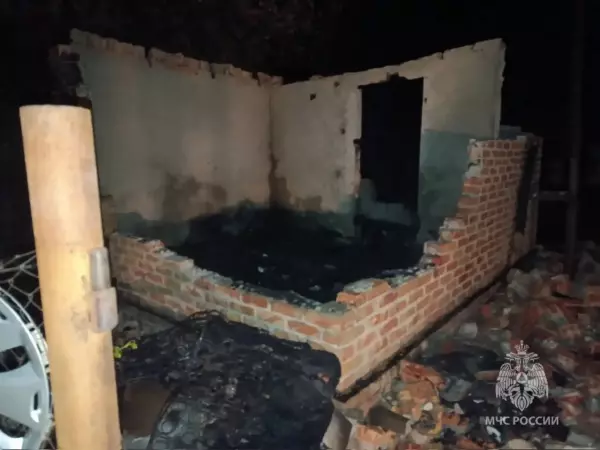 Фото к материалу: В Волгодонске в дачном доме заживо сгорел человек 