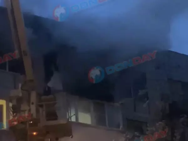 Фото к материалу: При тушении пожара в многоэтажке Батайска обнаружили погибшую женщину