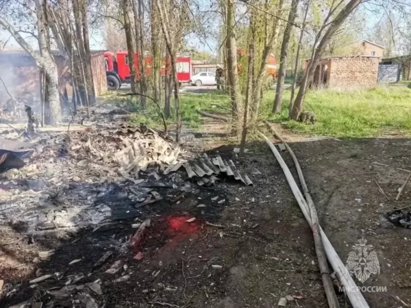 Фото к материалу: В Ростовской области сгорела хозпостройка из-за игр детей с огнем