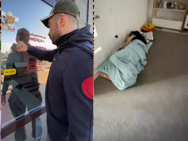 Фото к материалу: В Ростове родителям пришлось выбить окно, чтобы спасти детей из частного детсада