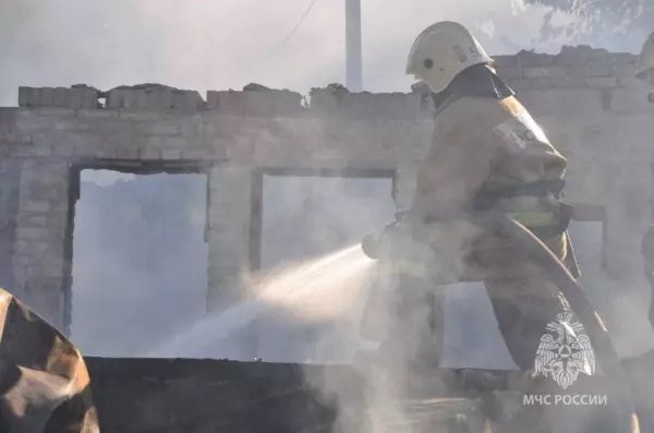 Фото к материалу: За сутки в Ростовской области потушили семь пожаров