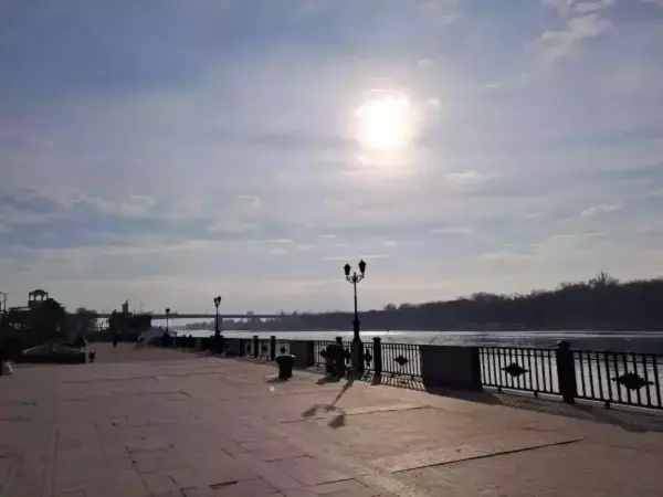 Фото к материалу: В Ростовской области из-за паводочной волны уровень воды в реке повысился