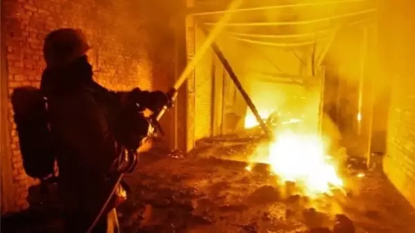 Фото к материалу: В учебно-тренировочном центре для моряков и речников в Аксае произошел пожар