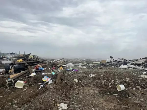 Фото к материалу: На мусорном полигоне Новошахтинска произошло возгорание отходов