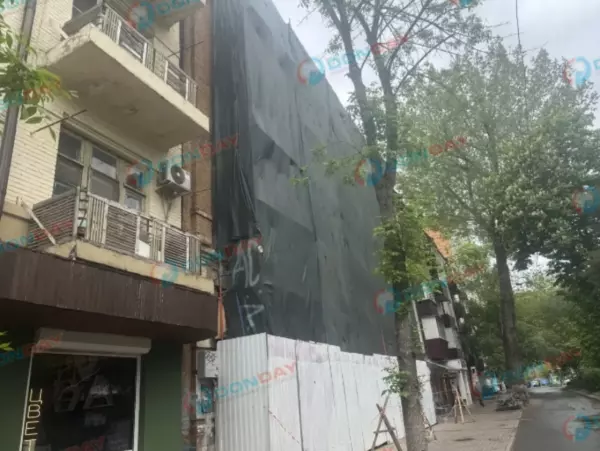 Фото к материалу: В Ростове в Университетском в доходном доме Севастопуло начались ремонтные работы