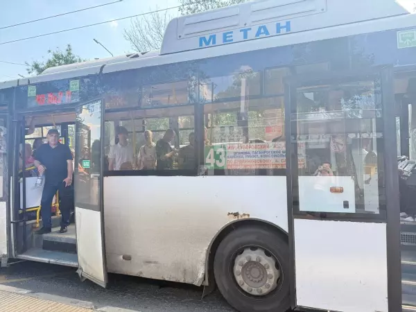 Фото к материалу: В Ростове жители пожаловались на неработающие кондиционеры в автобусе №43