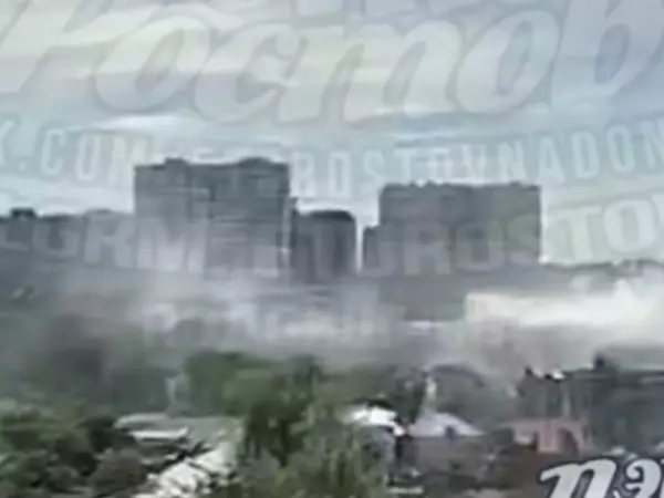 Фото к материалу: Жители Ростова сообщают о пожаре в Новом Поселении